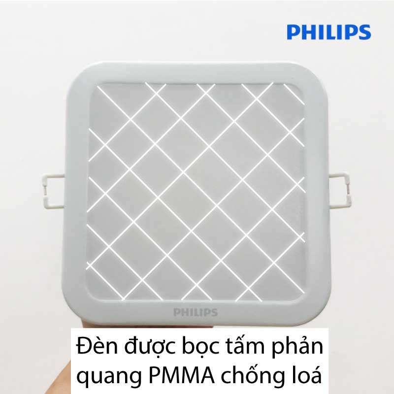 Âm trần Philips LED Vuông DN027B G3 LED12 L150 SQ (12W L150)