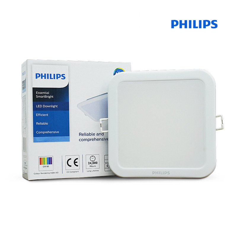 Âm trần Philips LED Vuông DN027B G3 LED6 L100 SQ (6W L100)