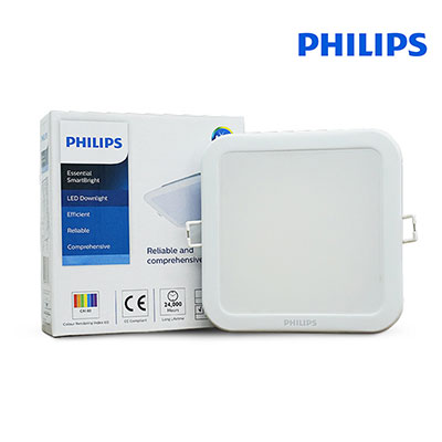 Âm trần Philips LED Vuông DN027B G3 LED9 L125 SQ (9W L125)