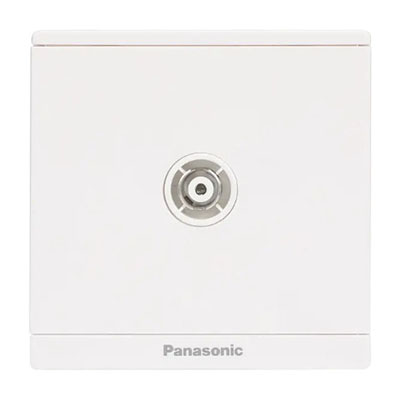 Panasonic Moderva - Ổ Cắm TV Màu Trắng | WMF301-VN