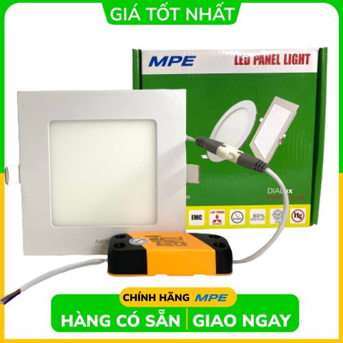MPE - Âm Trần LED Vuông Mỏng 9W | SPL-9T / SPL-9V