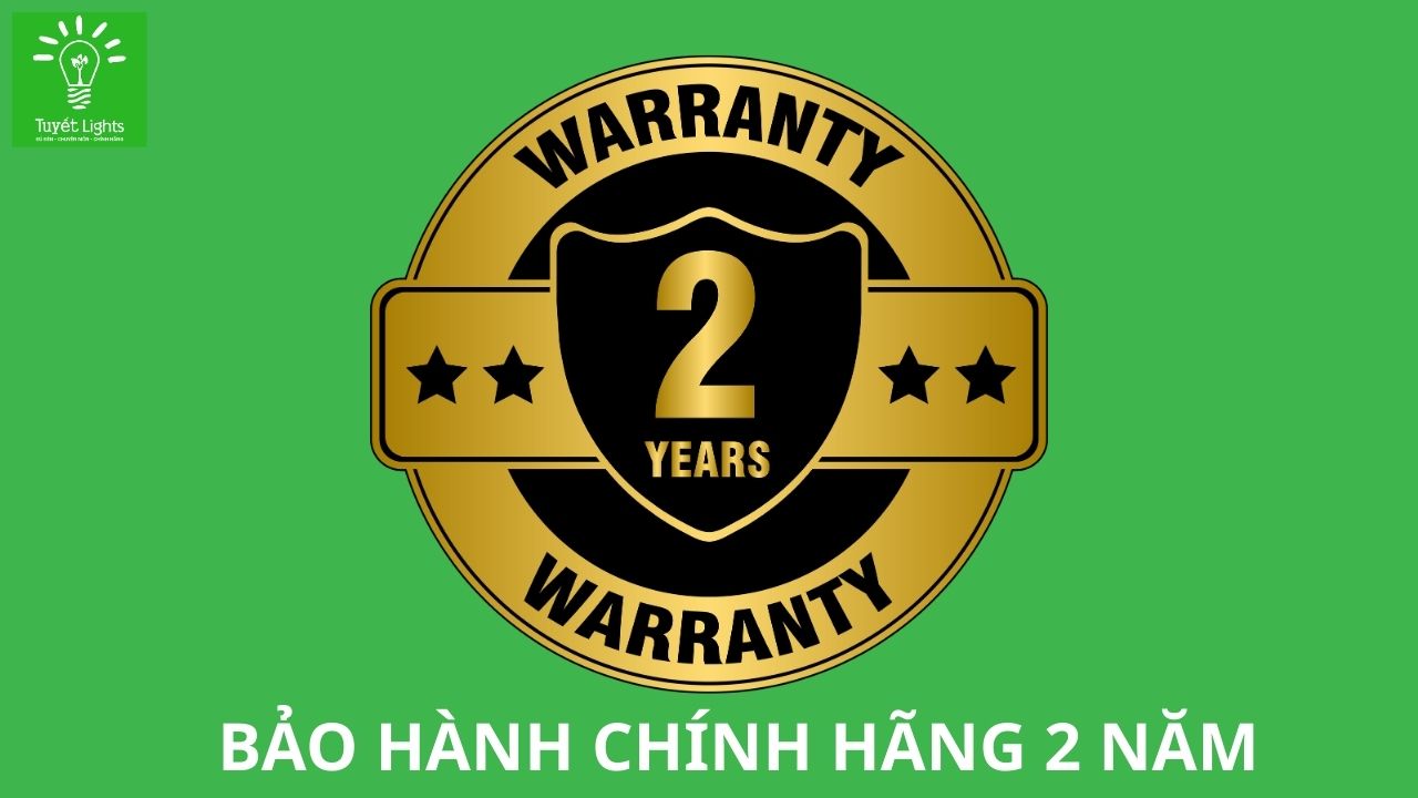 Bảo hành 2 năm