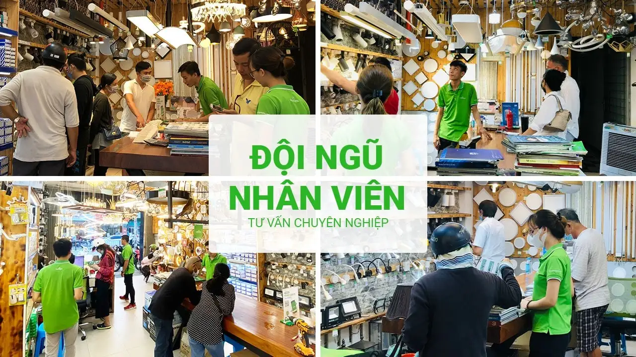 Đội ngũ nhân viên tư vấn chuyên nghiệp