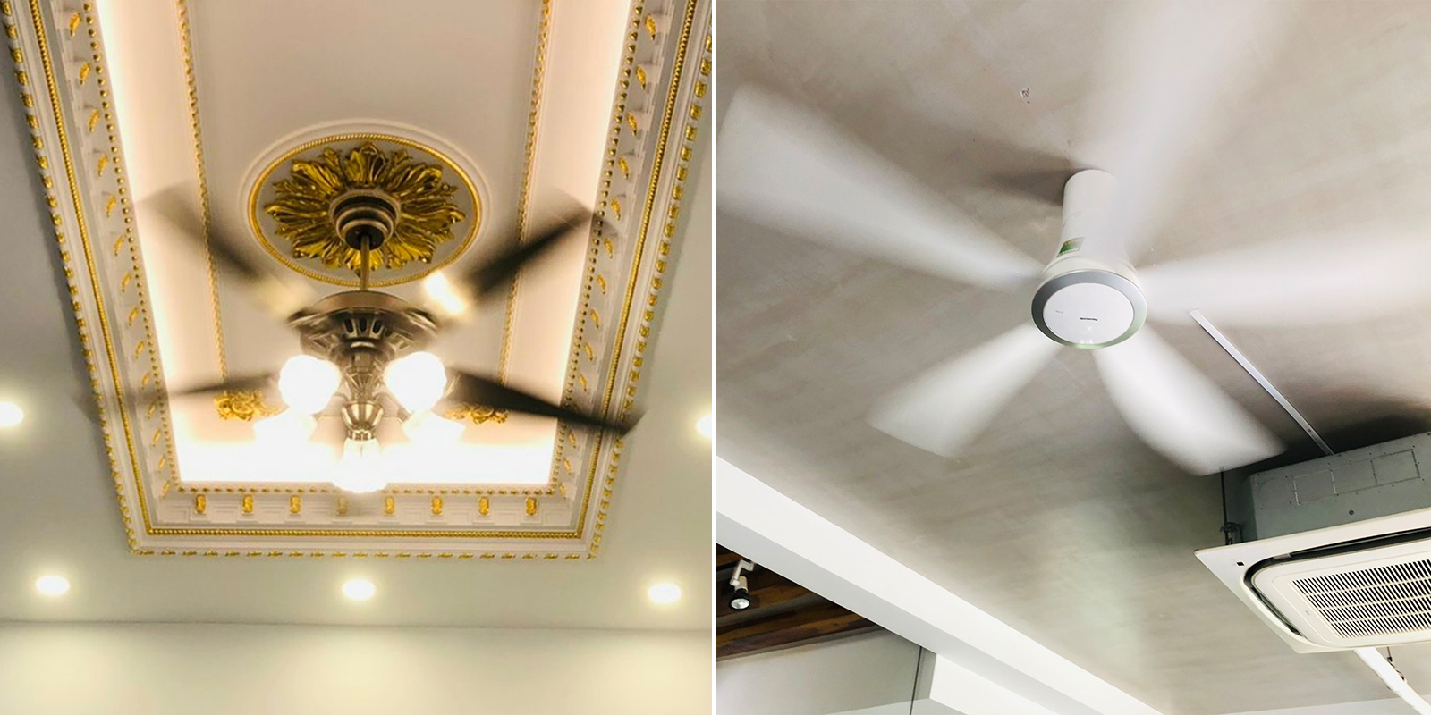 Nhược điểm của quạt trần trang trí