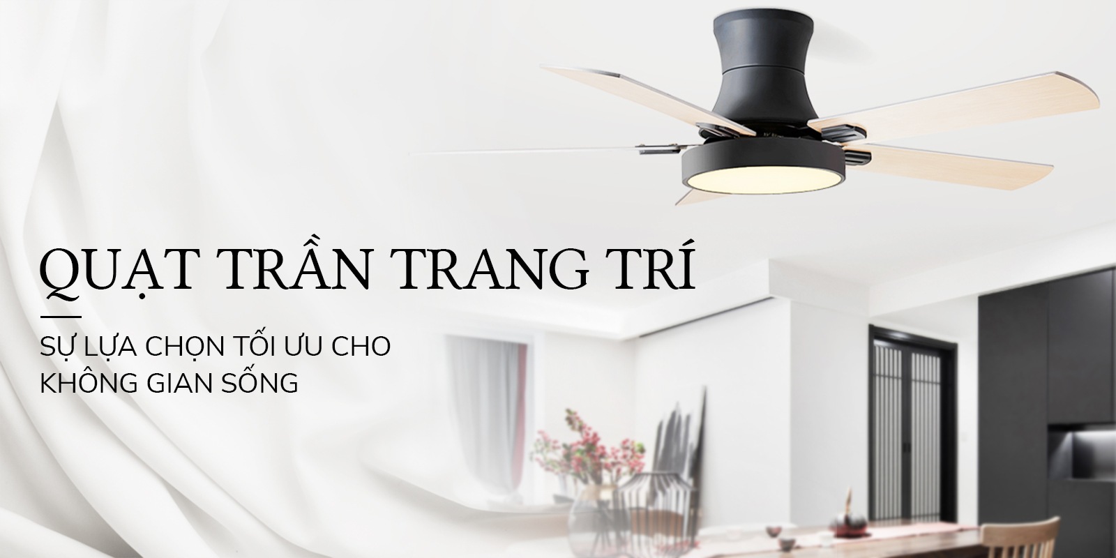 Quạt trần trang trí