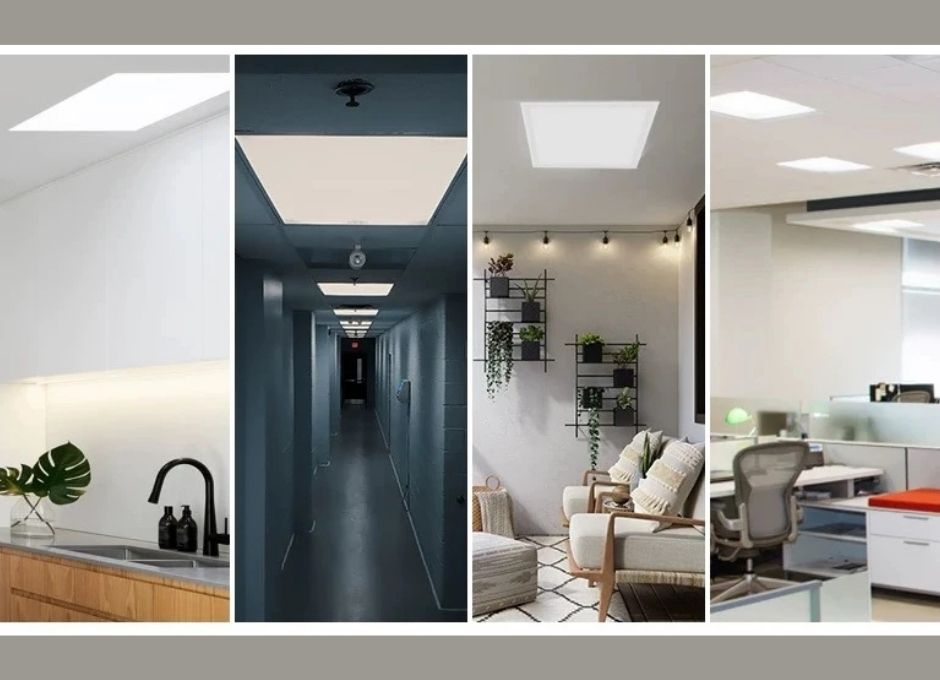 Ứng dụng Đèn Led Panel MPE 600x600 - 40W chính hãng