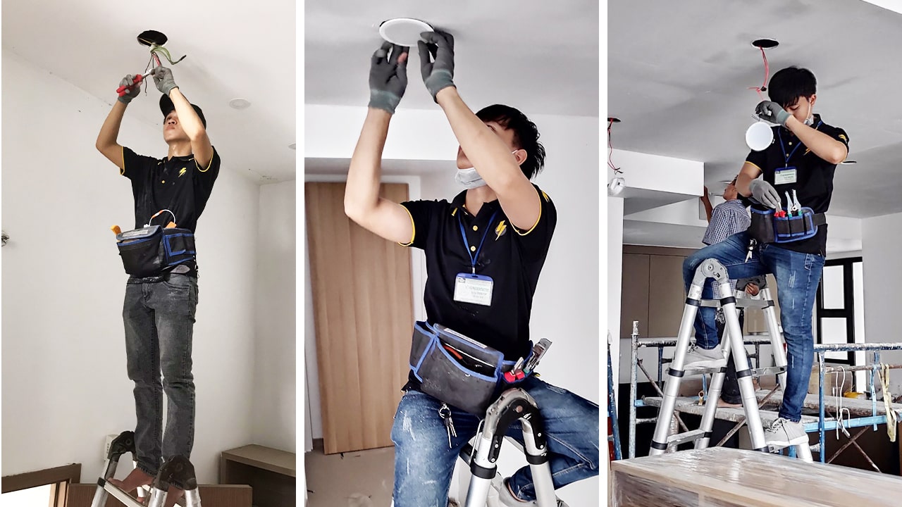 Cách Tính Số Lượng và Khoảng Cách Lắp Đặt Đèn LED Âm Trần 