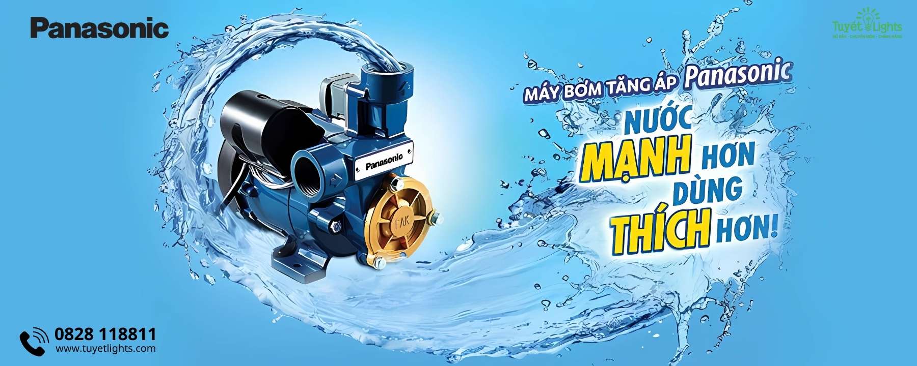 Máy Bơm Nước Panasonic – Êm, Bền, Phù Hợp Mọi Hộ Gia Đình