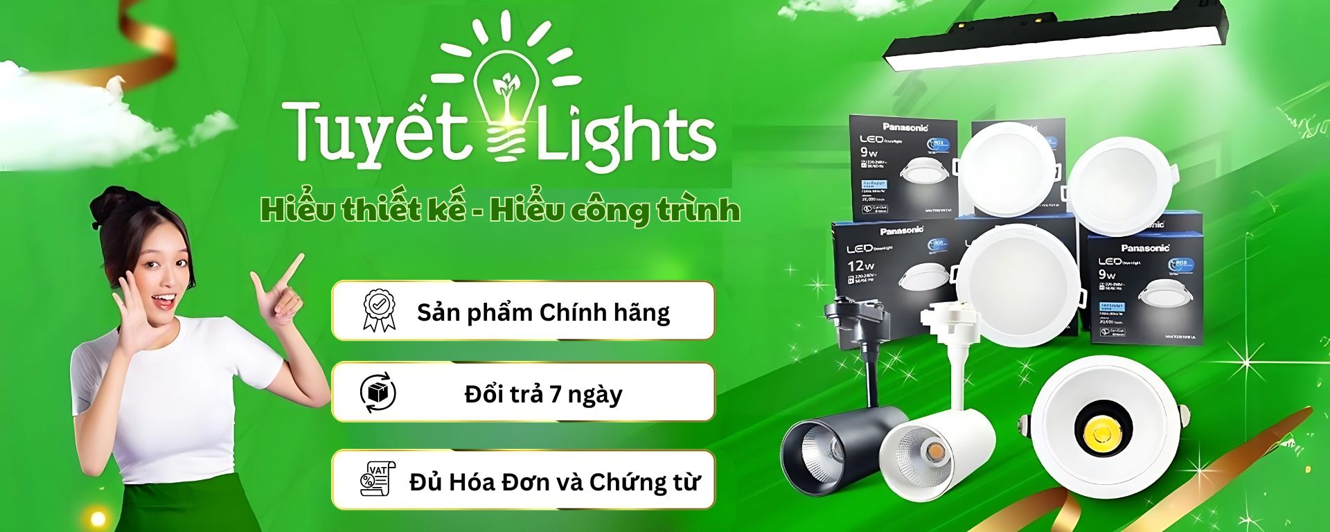 Tuyết Lights. Tại đây, chúng tôi cam kết "ĐỦ ĐÈN - CHUYÊN MÔN - CHÍNH HÃNG" 