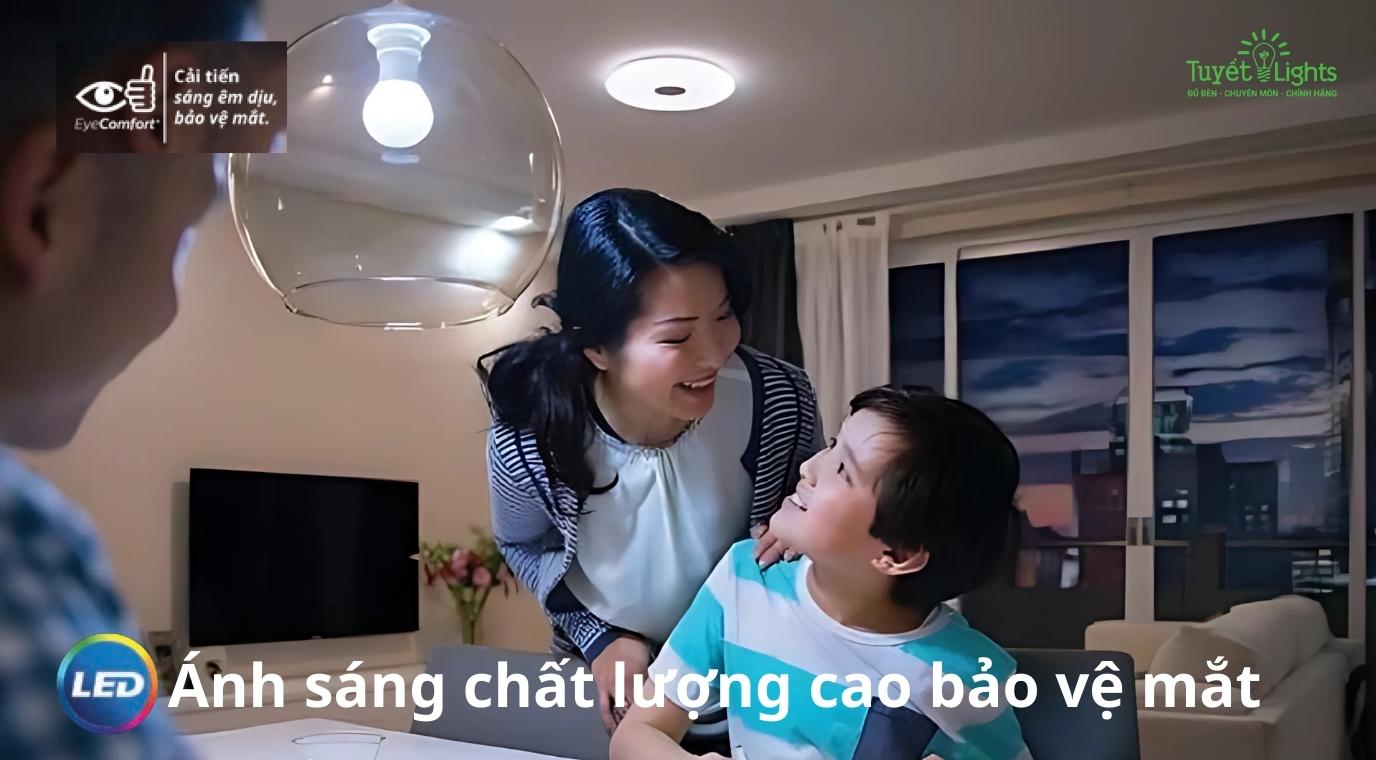 Ánh sáng chất lượng cao: Các đèn và bộ đèn của Panasonic mang đến ánh sáng chất lượng cao, giúp khách hàng trải nghiệm phong cách sống thoải mái và tiện nghi.