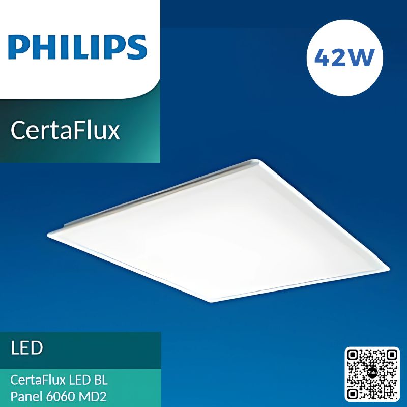 Đèn LED Panel Philips CertaFlux 865/840 600x600 - 42W