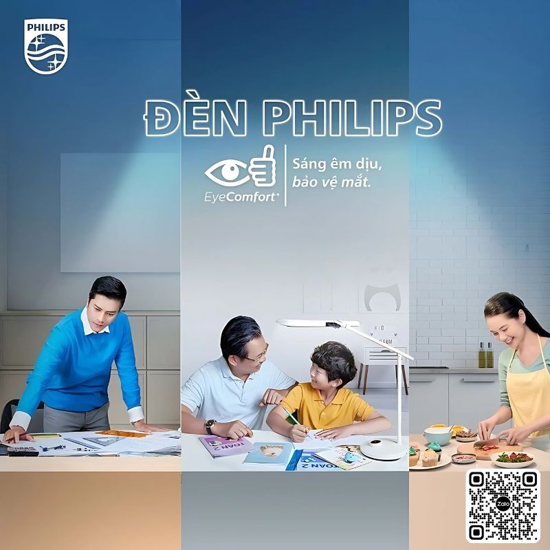 Đèn LED Panel 600x600 RC001B LED 38W Philips 