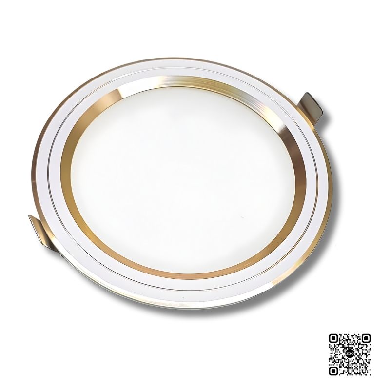 Đèn LED Âm Trần Panasonic Color Rim NNV76161YE1A Viền Vàng 12W | Đơn Sắc