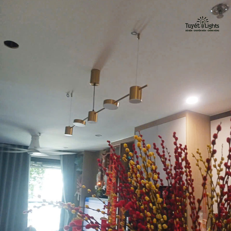 LẮP ĐÈN THẢ HIỆN ĐẠI UP&amp;DOWN L1200 EUT-072.P - VINHOMES GRAND PARK, QUẬN 9