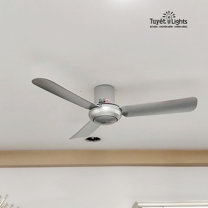 LẮP QUẠT TRẦN PANASONIC 3 CÁNH F-48CZL CHO ANH HIỂN - NHÀ PHỐ QUẬN GÒ VẤP