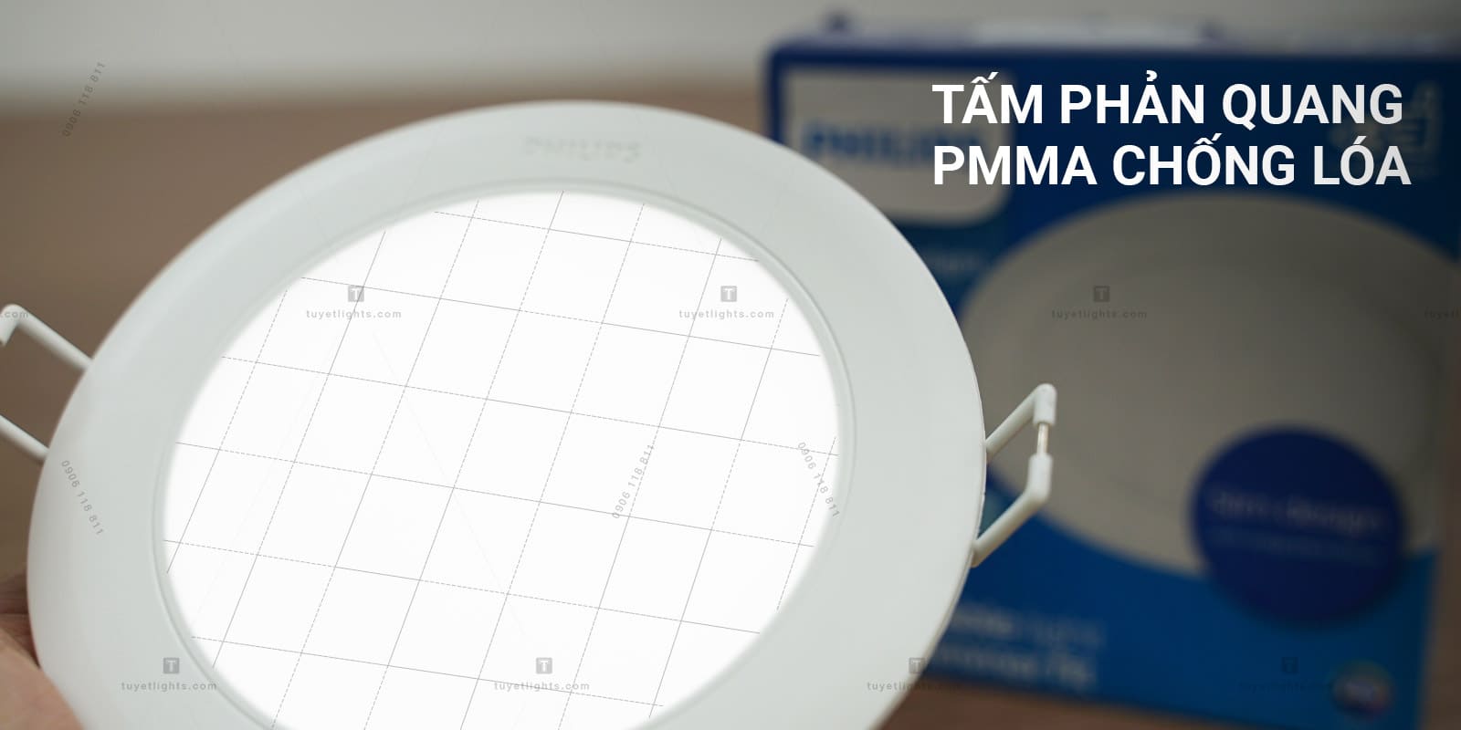 Phân biệt đèn LED âm trần Downlight dựa trên tính năng sản phẩm