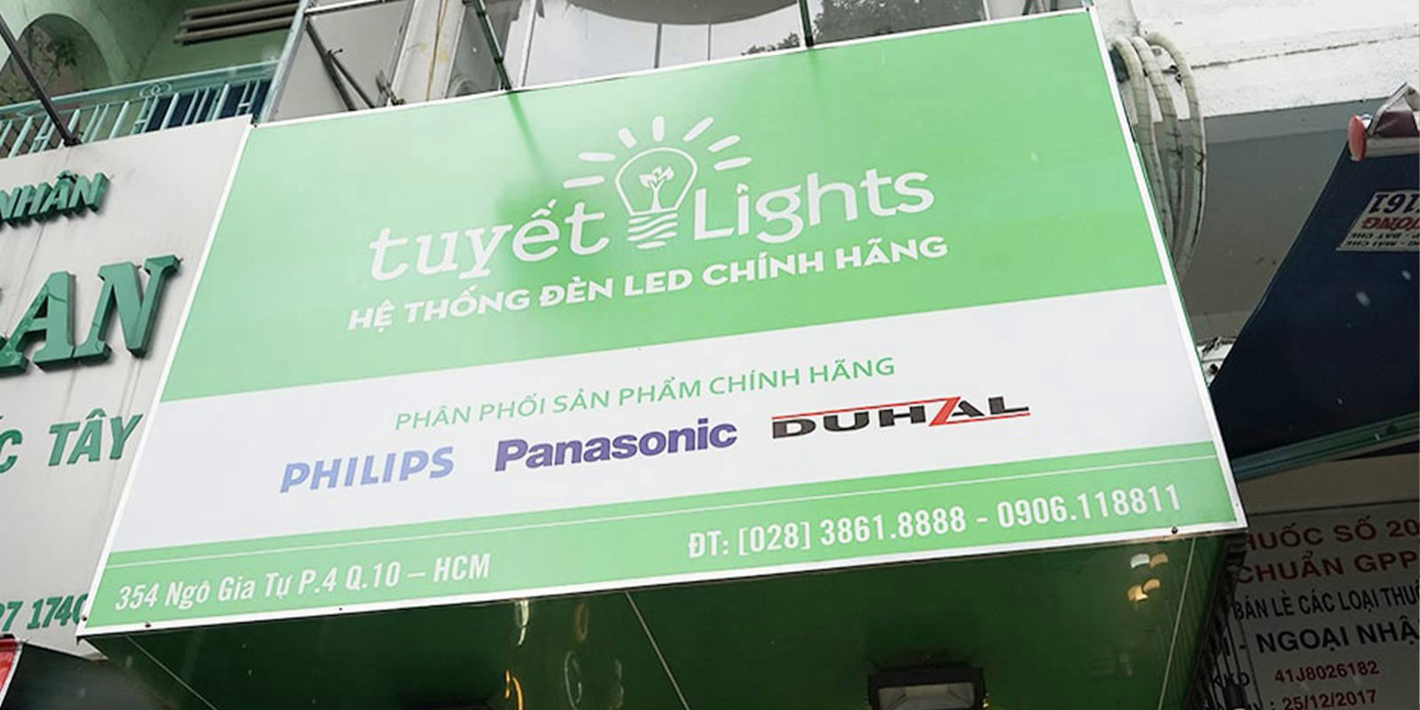 Cửa hàng Tuyết Lights hệ thống phân phối chính hãng 