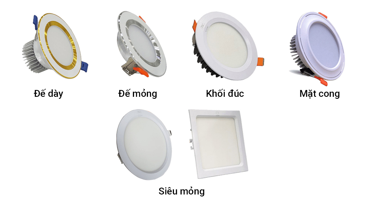 Những mẫu đèn LED hiện nay