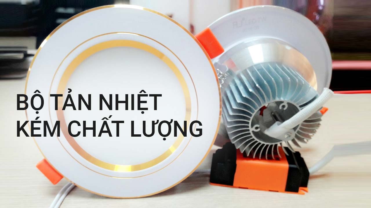 Bộ tản nhiệt kém chất lượng