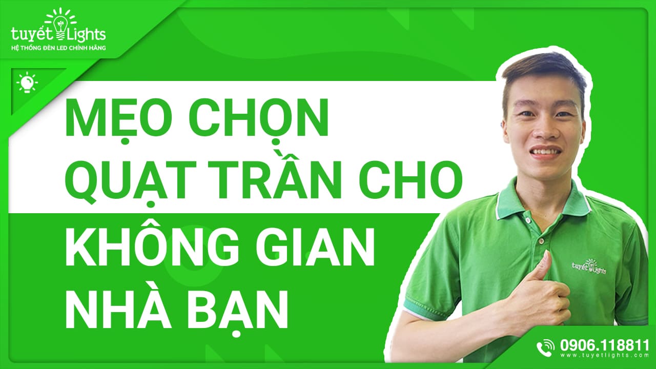 MẸO CHỌN QUẠT TRẦN PANASONIC CHO KHÔNG GIAN NHÀ BẠN