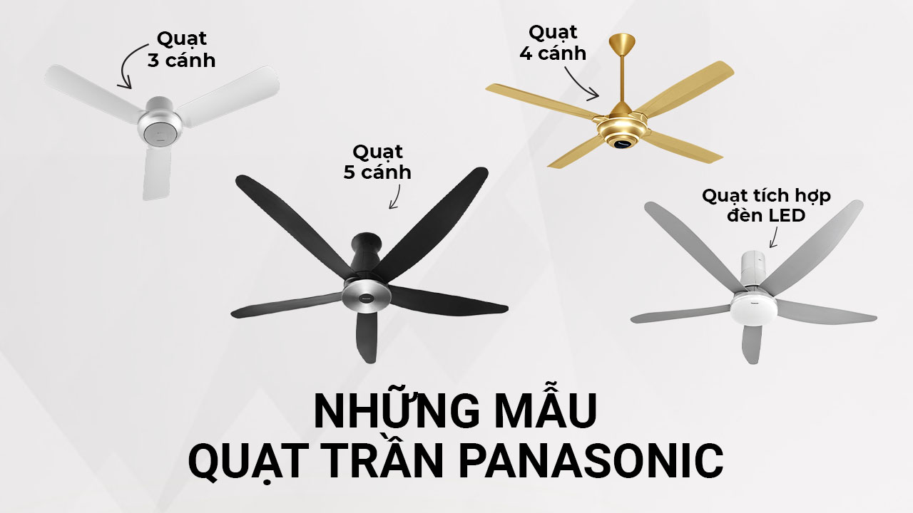 Quạt trần Panasonic