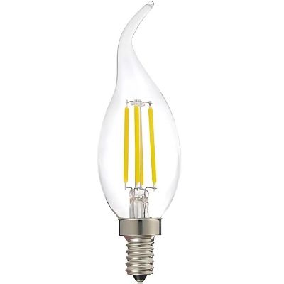 VER- Bóng LED 4W Edision C35 Đuôi Nhọn Vỏ Trắng E14 | C35/4W
