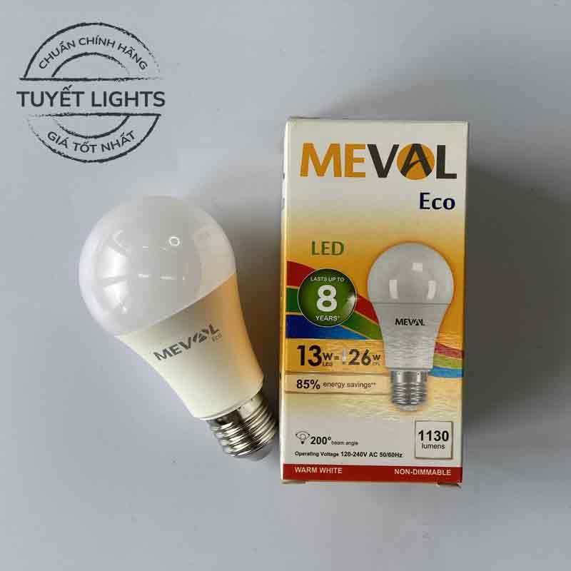 MEVAL - Bóng Led Bulb E27 13W