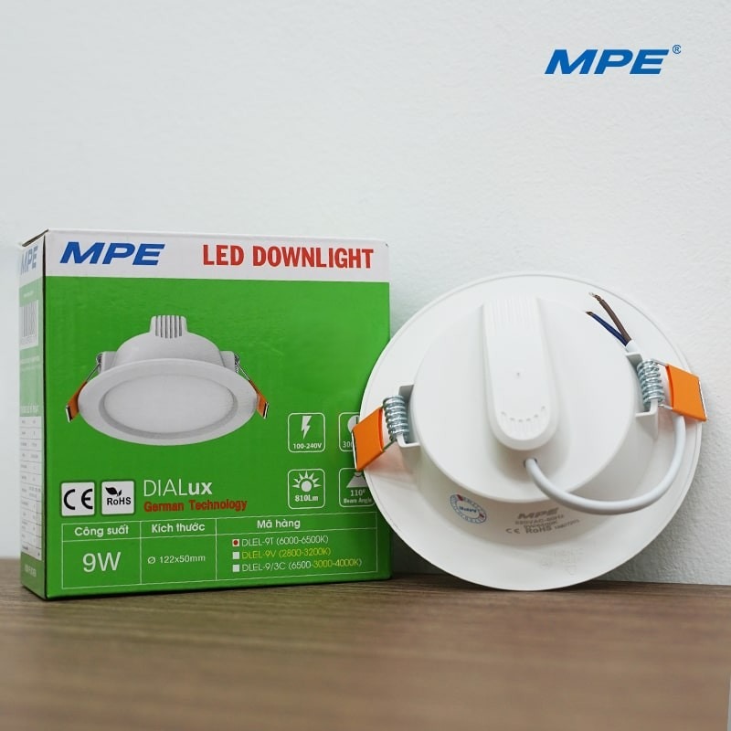 MPE - Âm Trần Đế Dày (3 Chế Độ) 12W | DLE-12/3C