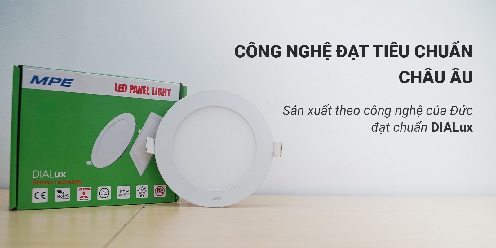 Công nghệ đạt tiêu chuẩn Châu Âu