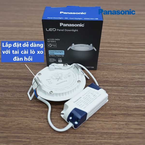 Đèn LED Âm Trần Panasonic Ez Series Tròn NNNC7655388 / NNNC7651388 15W