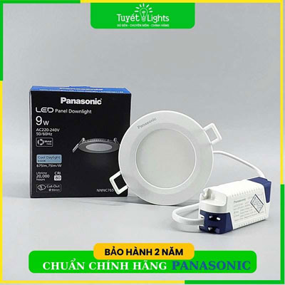 Đèn LED Âm Trần Panasonic Ez Series Tròn NNNC7655188 / NNNC7651188 9W