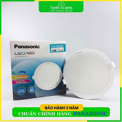 Đèn LED Âm Trần Panasonic Neo Slim Tròn 15W | NNP74472 / NNP74479 / NNP74478