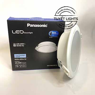 Đèn LED Âm Trần Panasonic DN 2G Tròn NNV70030WE1A / NNV70040WE1A / NNV70060WE1A 6W