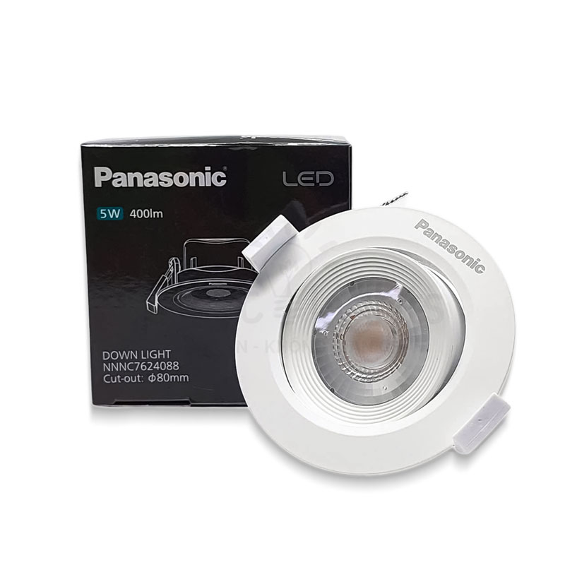 Đèn LED Âm Trần Panasonic DN Series Điều Chỉnh Góc Chiếu NNNC7624088 / NNNC7629088 / / NNNC7628088 5W