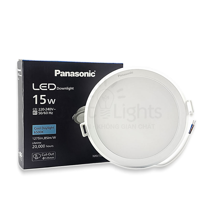 Đèn LED Âm Trần Panasonic DN 2G Tròn NNV70043WE1A / NNV70063WE1A 15W