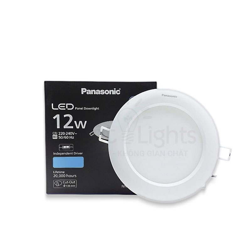 Đèn LED Âm Trần Panasonic Ez-P Series Tròn 12W -&nbsp;NNV71322WE1A