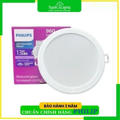 Âm Trần Philips Meson Recessed IO 59464 13W 6500K (Φ125)