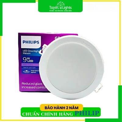 Âm Trần Philips Meson Recessed IO 59449 9W (Φ100)