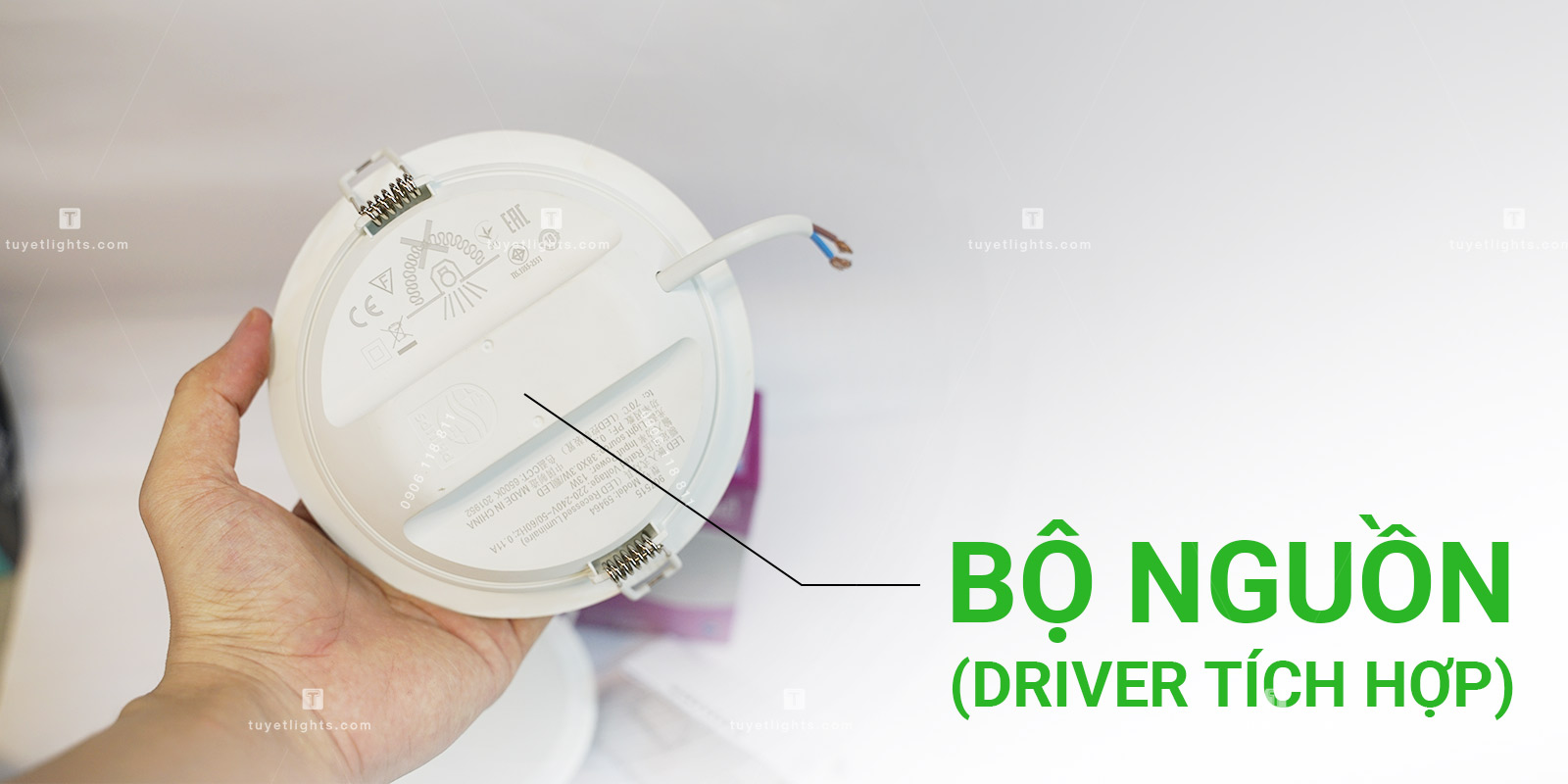 Bộ nguồn driver tích hợp