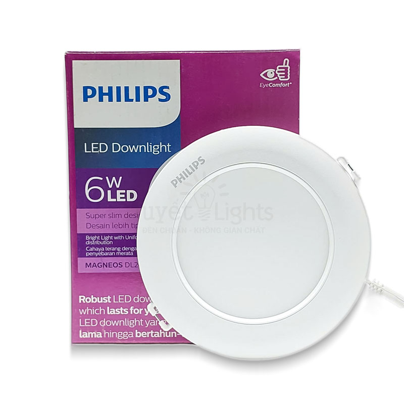 Âm Trần Philips Siêu Mỏng DL262 EC RD 100 HV SNI 02 ( 6W )