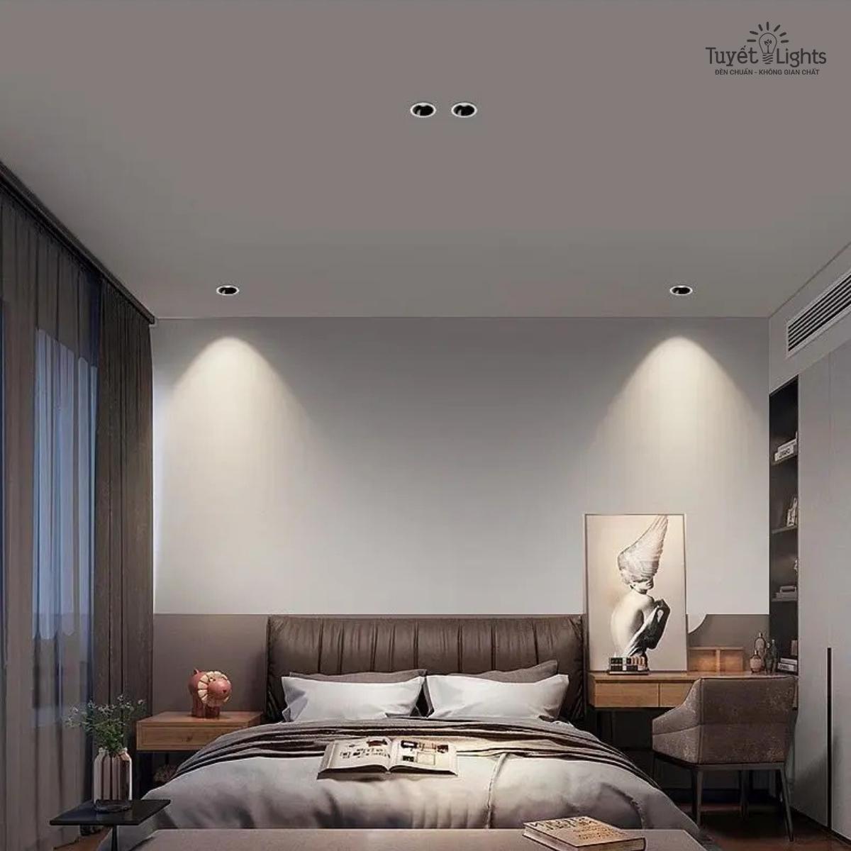 chiếu sáng phòng ngủ