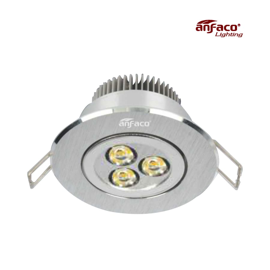 Đèn LED Âm Trần Anfaco 7W / AFC 510B 7W / Trắng