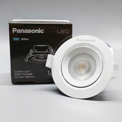 Đèn LED Âm Trần Panasonic DN Series Điều Chỉnh Góc Chiếu NNNC7624088 / NNNC7629088 / / NNNC7628088 5W