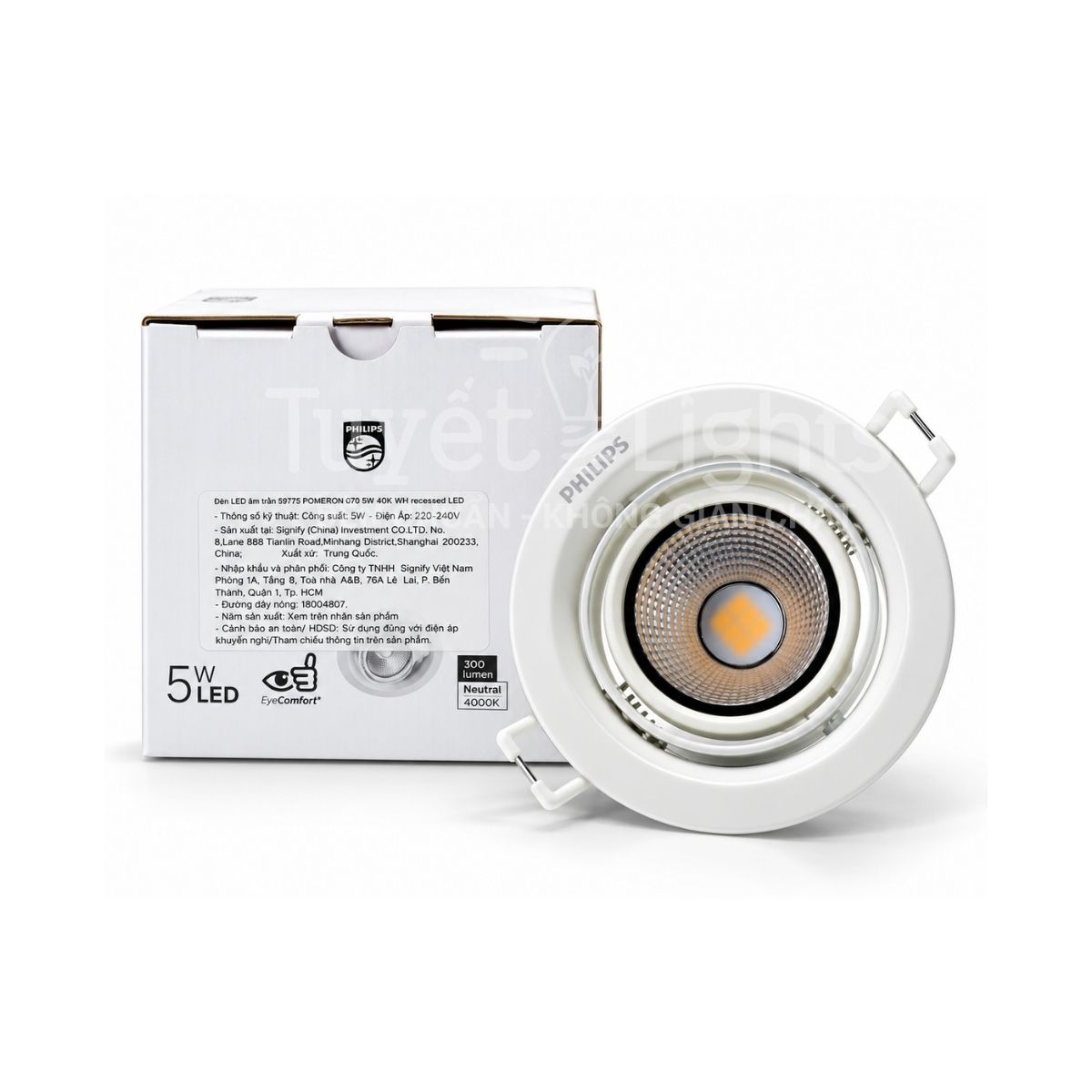 Philips Pomeron – Âm Trần Spotlight 5W | 59775