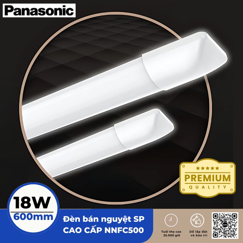 Panasonic - Đèn LED Bán Nguyệt SP Cao Cấp 0.6M 18W