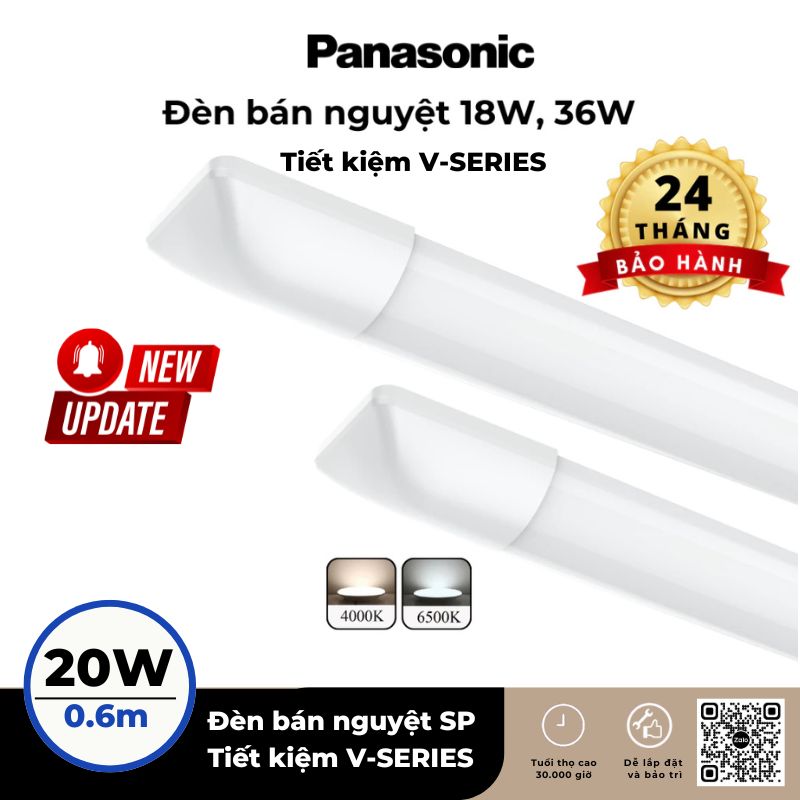 Panasonic - Đèn LED Bán Nguyệt Panasonic V-Series 20W