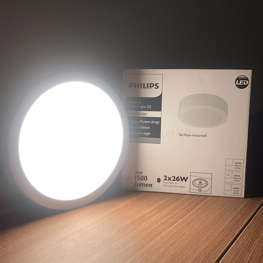 Philips DN027C - Ốp Trần Tròn Gắn Nổi 11W | DN027C / LED9 / D150 Φ150