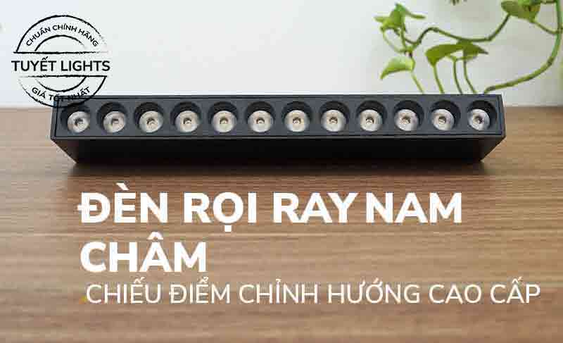 Đèn ray nam châm Akimi - Chiếu điểm cao cấp