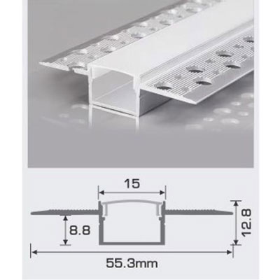 Thanh Nhôm Định Hình Gắn Âm | A15 - 2T - AFC