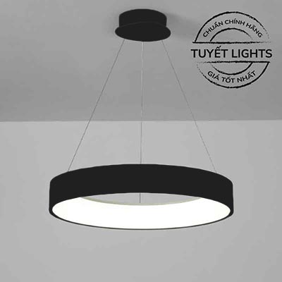 EURO - Đèn Thả Văn Phòng Double Circle Black | EUVP - 010